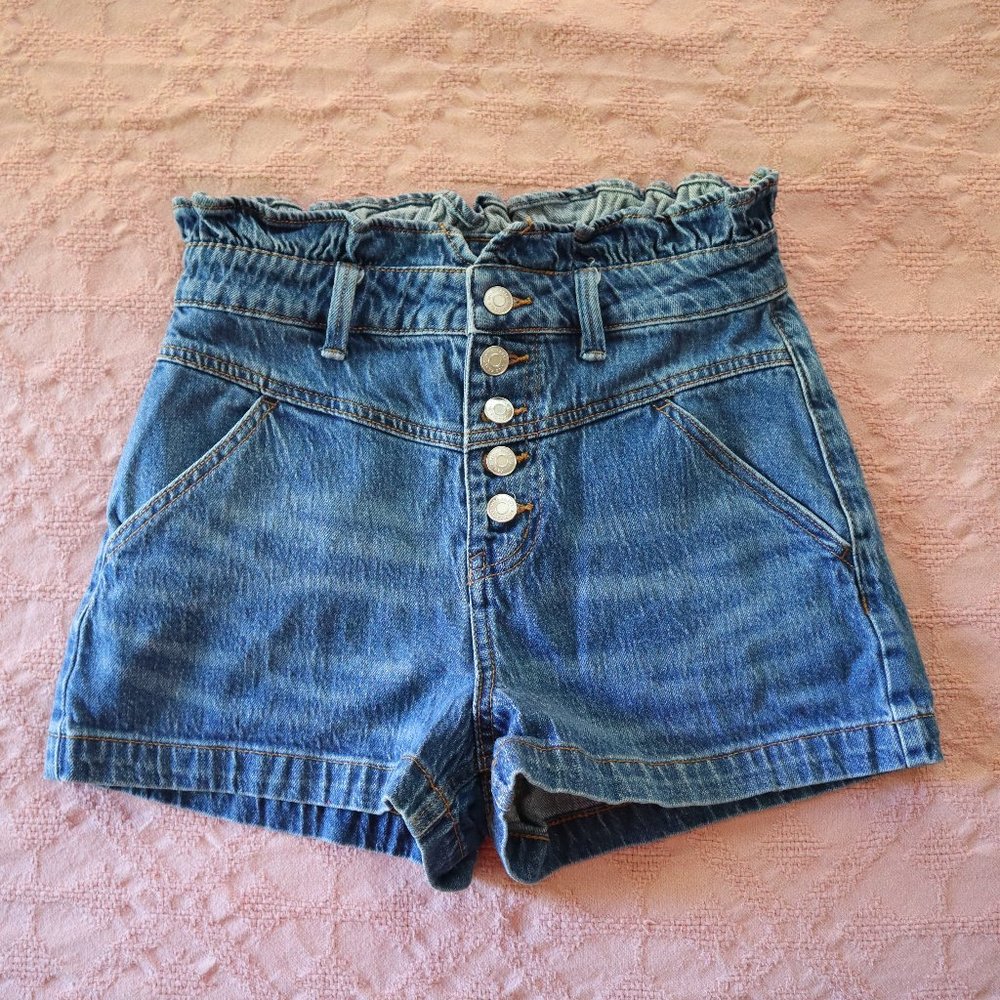 Wild Fable Paper Bag Style Denim Shorts